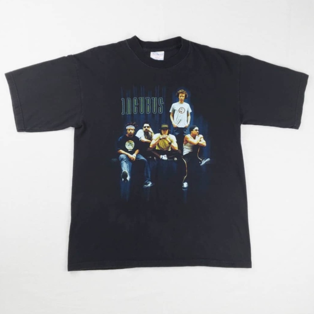 Incubus 2002 morning view tour men's t-shirt